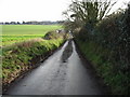 Minor road to the NE of Chillenden