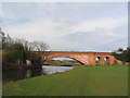 Victorian brick bridge over the Soar