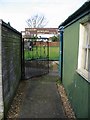 Entrance to Eastry bowling club