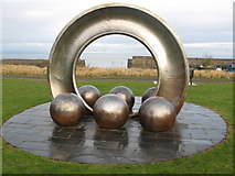 NT3975 : Sculpture, Cockenzie by Lisa Jarvis
