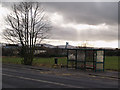 Bus shelter at the top of Ormesby Bank