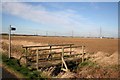 Footbridge on Moor Lane