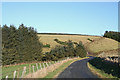 Looking towards the hairpin at Fernie Slack