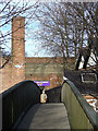 Footbridge at Castle Meadow