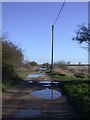 Puddles on the bridleway