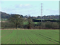 SO8587 : Across Smestow Valley near Greensforge, Staffordshire by Roger  D Kidd