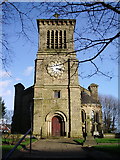SD7900 : St John's Church, Pendlebury, Tower by Alexander P Kapp
