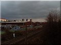 Distillery and high flats, Drumchapel