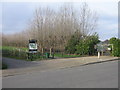 Entrance to Poverest Recreation Ground from Footbury Hill Road