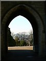 Stroud cemetery chapel, porte-cochere, Bisley Road, Stroud