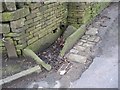 Broken trough, Forest Hill Road, Stainland