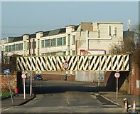NS4764 : St James's railway bridge by Thomas Nugent