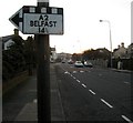 Old roadsign, Ballyholme Road