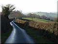 Lane to Leigh Cross