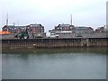 Quayside with dredging work