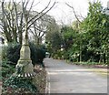 Oldway mansion, Paignton, ancient lamp post