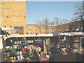 TQ3877 : Greenwich antiques market by Stephen Craven