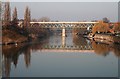 SO8454 : Worcester Railway Bridge by Bob Embleton