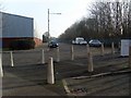 Bollards on Scotland Street West