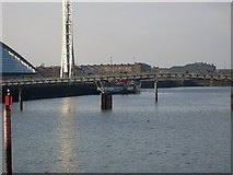 NS5665 : Looking to the PS Waverley at its terminal from Bells Bridge by Stephen Sweeney