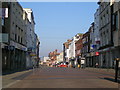 Westgate street from The Cross