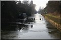 SP0397 : Ice on the Rushall canal by Derek Bennett