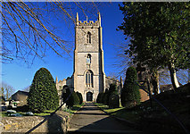 ST7345 : All Saints Church - Nunney by Mike Searle