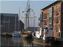 SO8218 : Gloucester Docks by andy dolman