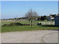 View across to Chapel Lane from Layham Garden Centre