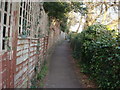 Footpath at The Glades, Bexhill-on-Sea