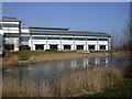 Lake and Building 9000, Cambridge Research Park