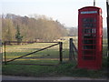 Telephone box & the Worfe valley