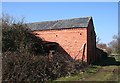 Farm Buildings along Track by Moat Farm