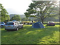 Camping at Cae Du campsite