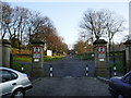 Entrance and drive, Queens Park, Blackburn