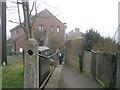 Footpath from Bannerman Road to Osborne.