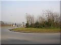 Roundabout on the A65, Burley in Wharfedale