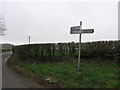 Signpost on Sutton Road