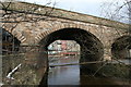 Railway bridge over the River Ryburn, Sowerby Bridge