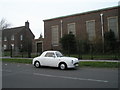 Unusual car outside St Michael