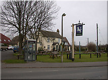 TL4155 : The White Horse, Barton by Keith Edkins