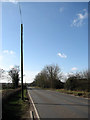 View SW along Dereham Road (A1075)