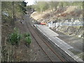 Disused platform