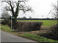 Footpath leading to a tunnel under the M50