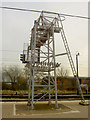 Signal gantry Newark Northgate Railway Station