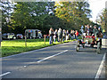 Staplefield Village Green with B2114 and 1904 Rambler