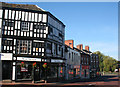 End of the High Street, Nantwich