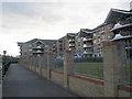 Flats overlooking marina at Port Solent