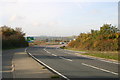 Approaching the M40 Junction 8A