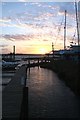 Sunset at Suffolk Yacht Harbour